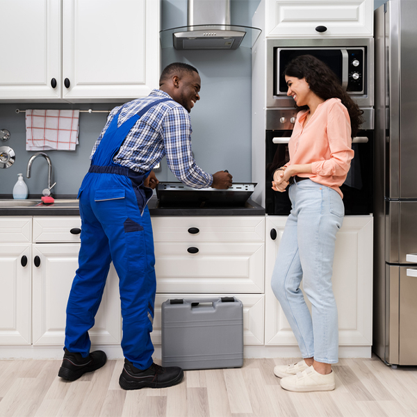 how long does it typically take to complete cooktop repair services in Whitleyville